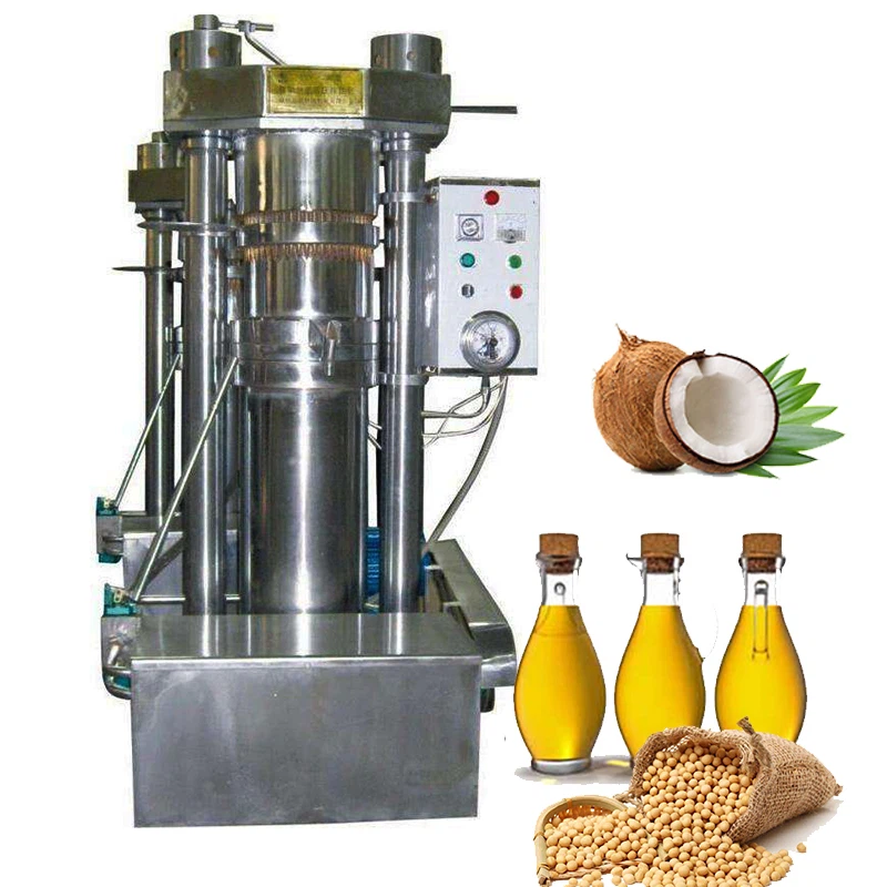 Máquina de prensado de aceite hidráulico