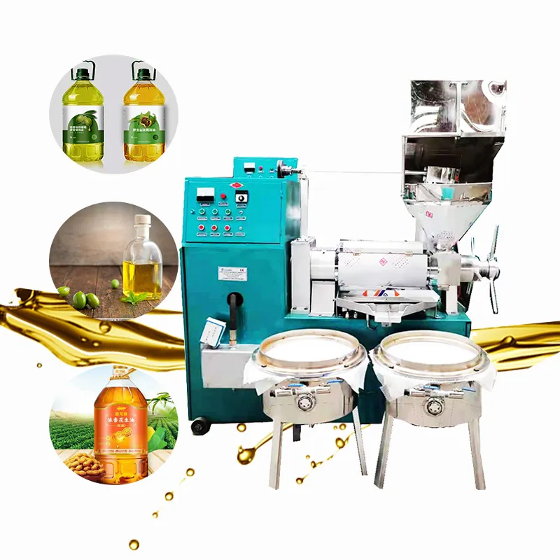 Maquina de extracción de aceite para la industria